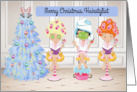 Christmas for Hairstylist card