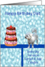 Birthday Card for Dad from Dog card
