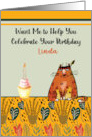 Birthday for Linda card