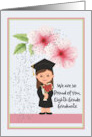 Eighth Grade Graduation Kids Girl card