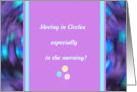 Congratulations, Expecting Baby, Lavender & Blue Digital Design card