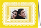 Elopement Announcement, Add your own Photograph. Photo Card