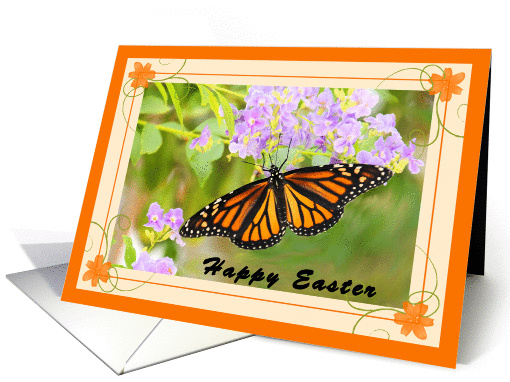 Easter Card with Monarch Butterfly card (1021597)