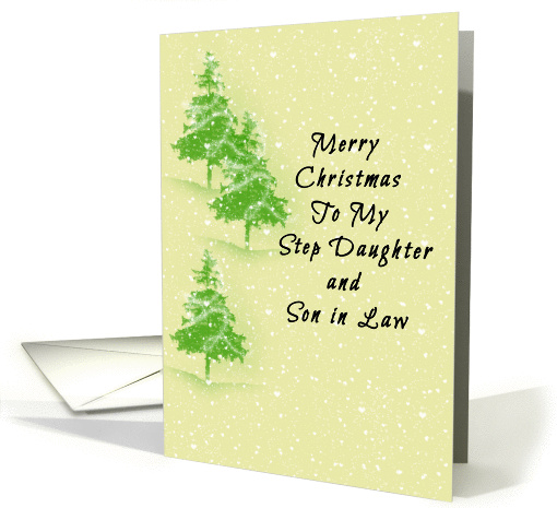 Christmas for Step Daughter & Son in Law card (1164474)