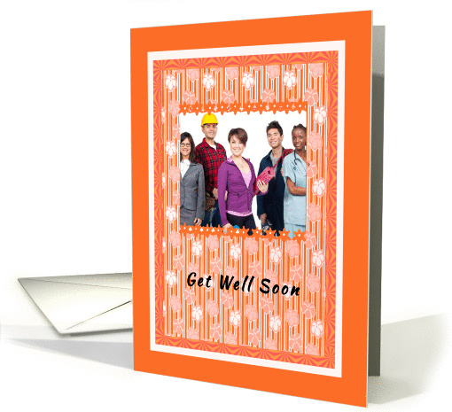 Get Well Soon, Business, Add Group Picture card (1172564)