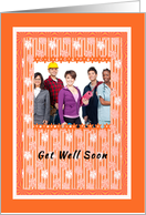 Get Well Soon, Business, Add Group Picture card