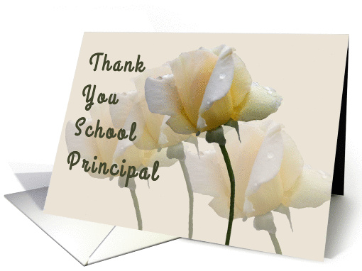 Thank You for School Principal card (1193518)
