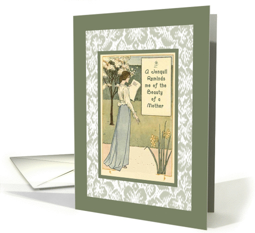 Mother's Day with a Beautiful Retro Image card (1199434)