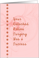 Detached Retina Surgery card