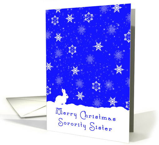 Christmas for Sorority Sister card (1329846)