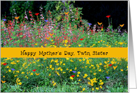 Mother’s Day for Twin Sister card