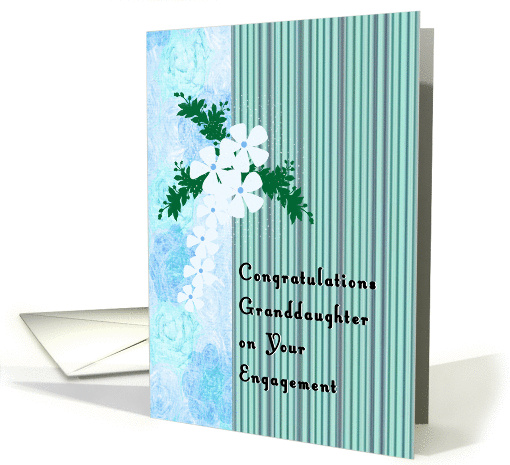 Granddaughter Engagement Congratulations card (1369372)