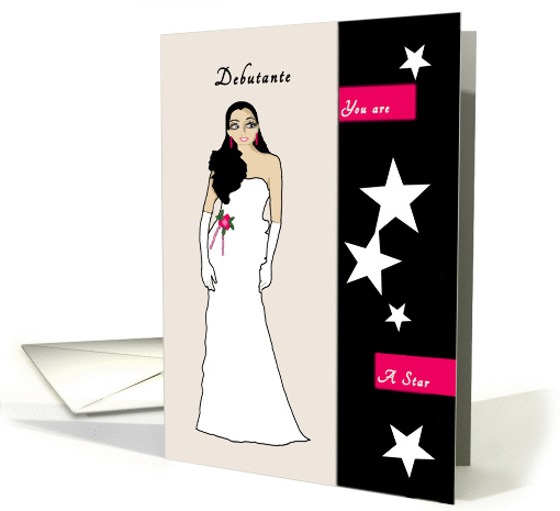 Congratulations Debutante card (1385102)
