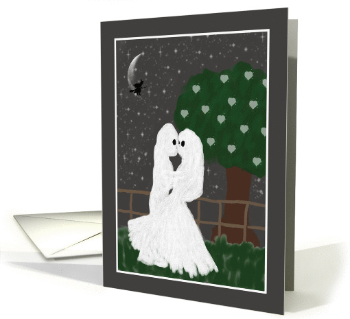 Halloween Love with Ghosts card (1385822)
