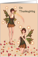 Fantasy Thanksgiving Card