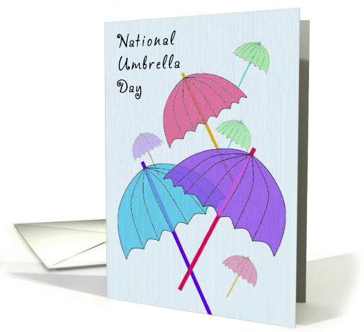 National Umbrella Day card (1418030)