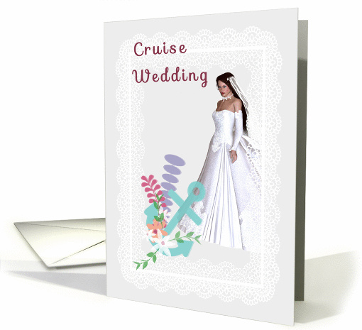 Cruise Wedding Congratulations card (1421060)