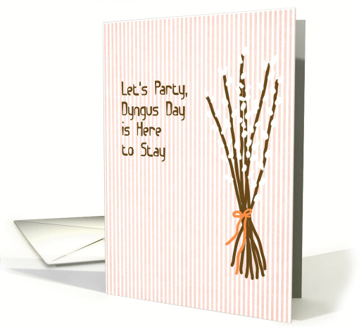 Dyngus Day with Pussy Willows card (1425844)