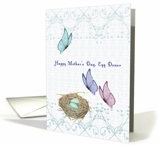 Mother's Day for Egg Donor card (1427738)