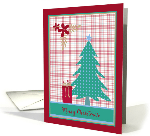 Christmas for Friend & Partner with a Polka Dot Tree card (1448074)