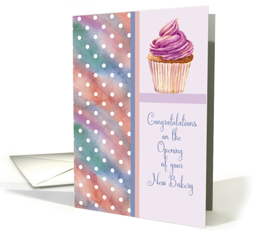 New Bakery Opening Congratulations card (1461196)