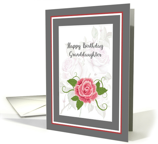 Birthday for Older Granddaughter card (1533488)