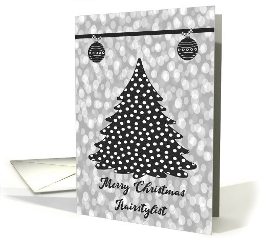 Christmas for Your Hairstylist Modern Design COVID 19 card (1693954)