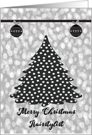 Christmas for Your Hairstylist Modern Design COVID 19 card