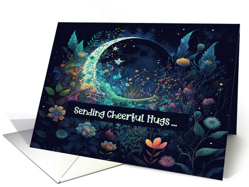 Cheerful Hugs for Friend card (1807546)