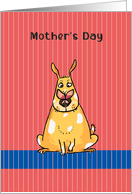 Mothers Day Humorous with Dog card