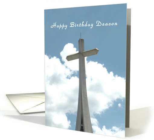 Happy Birthday,Religious, Deacon card (506274)