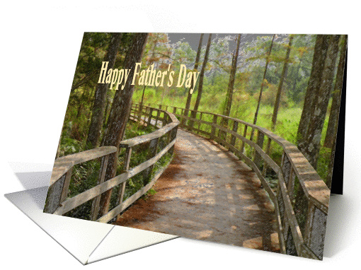 Father's Day Nature Walk Father in Law card (597521)