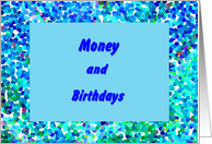 Birthday Money Card...