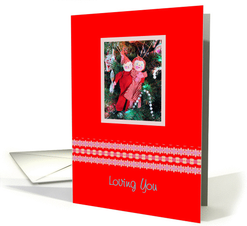 Christmas with Mr. & Mrs. Santa for Wife card (854478)