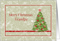 Christmas for Grandpa, Digital Christmas Tree card