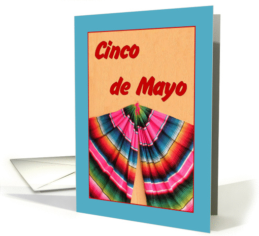 Cinco de Mayo with Mexican Scarf. card (867487)