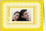 Elopement Announcement, Add your own Photograph. Photo Card