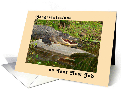 Congratulations New Job as Dentist. card (910231)