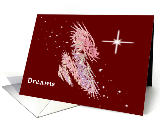 Missing You, Dreaming that You will be Home Soon, Cranberry Sky card