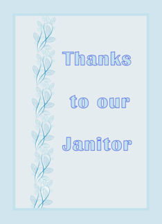 Thank You Card for...