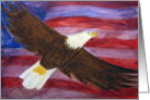 Bald Eagle - Spirit of America Painting card