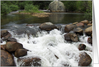 Collections - waterfall, river, landscape card