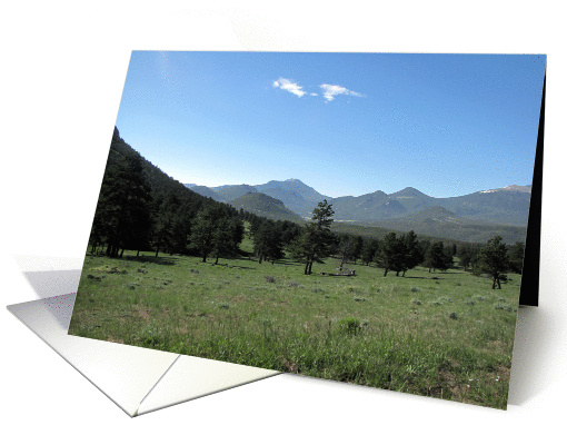 Colorado Rocky Mountains card (767532)