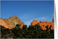 Colorado - Garden of the Gods card