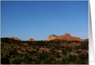 Colorado - Garden of the Gods card