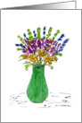 Flower Vase card