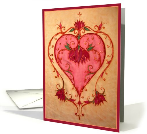 Embellished Heart 3 card (404572)