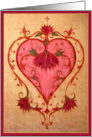 Embellished Heart 3 card