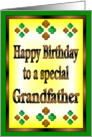 Happy Birthday Grandfather card