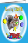 Birthday Boy Eight Years Old card